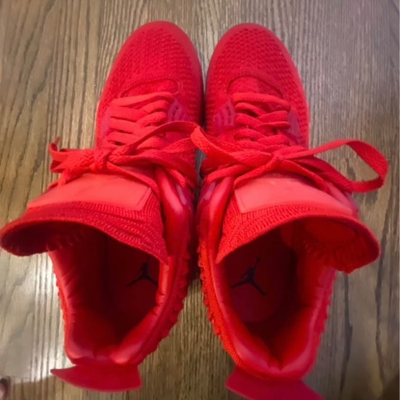 Air Jordan 4 Fly Knit University Red size 10 - Picture 4 of 9